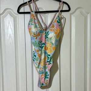 Cupshe Floral One Piece Swimsuit